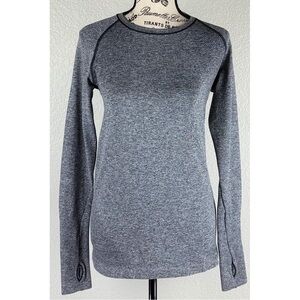 Smartwool Women's Grey Longsleeve Badelayer Top, size Small